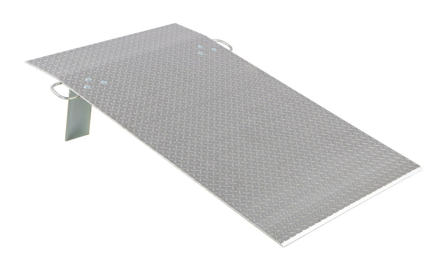 36" x 60" Aluminum Economy Dockplate - 3/8" Thick