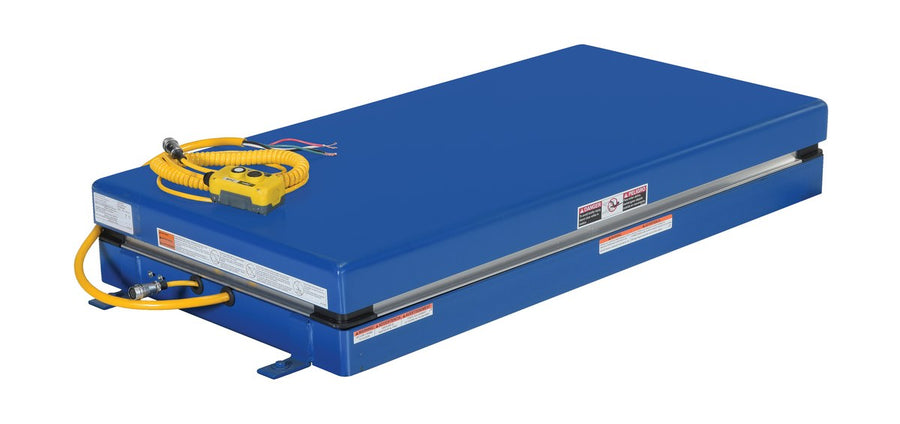 Scissor Lift Table, Platform Size 24" x 48", Capacity 4,000 Lbs