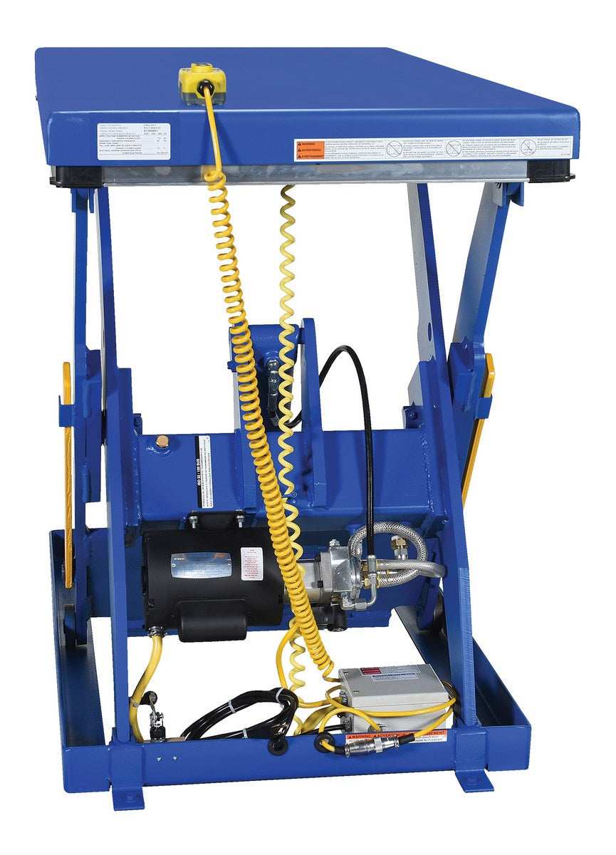 30" x 60" Electric Hydraulic Scissor Lift Table w/ 2,000-lbs Capacity