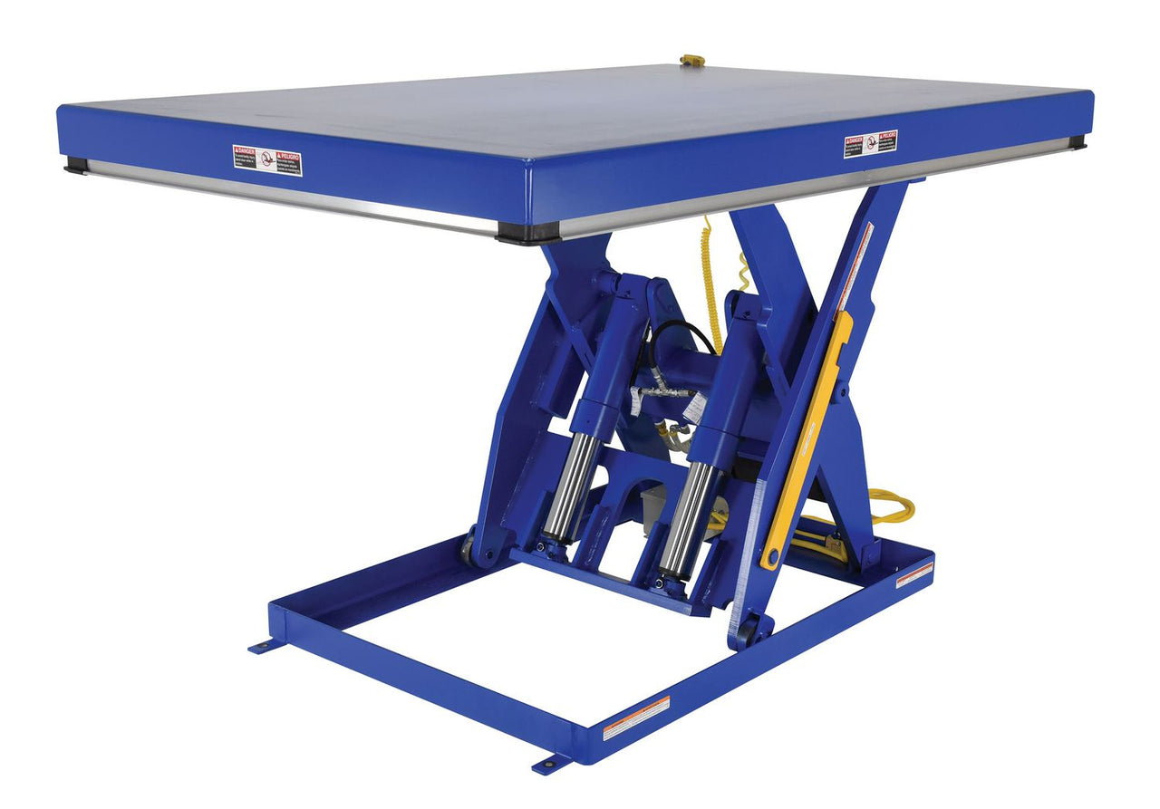 36" x 84" Electric Hydraulic Scissor Lift Table w/ 4,000-lbs Capacity
