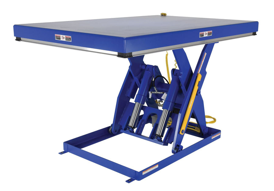 36" x 84" Electric Hydraulic Scissor Lift Table w/ 4,000-lbs Capacity