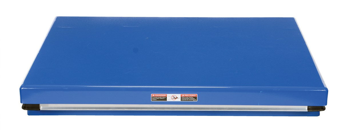 Scissor Lift Table, Platform Size 40" x 48", Capacity 3,000 Lbs