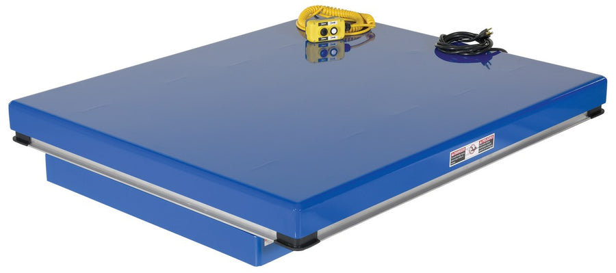 Scissor Lift Table, Platform Size 40" x 48", Capacity 4,000 Lbs