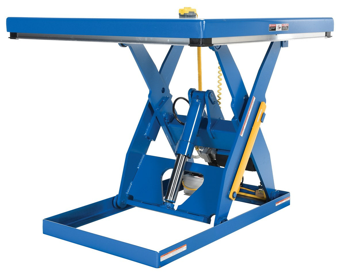 48" x 48" Electric/Hydraulic Scissor Table - 2,000-lbs Capacity