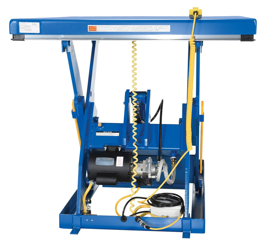48" x 48" Electric/Hydraulic Scissor Table - 2,000-lbs Capacity