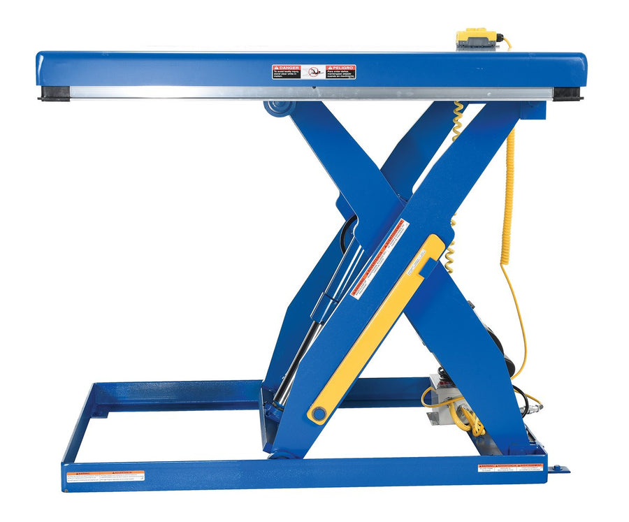 48" x 48" Electric/Hydraulic Scissor Table - 2,000-lbs Capacity