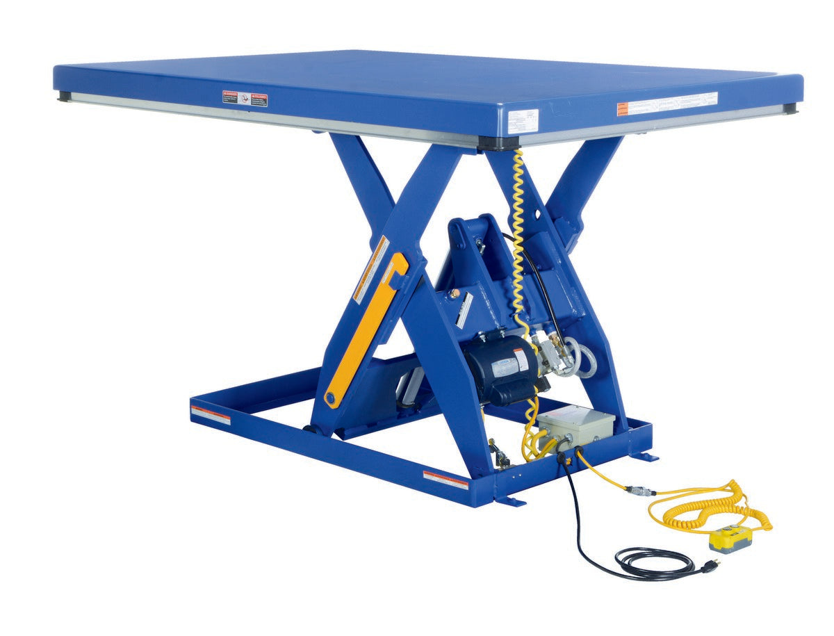 48" x 72" Electric/Hydraulic Scissor Table - 2,000-lbs Capacity