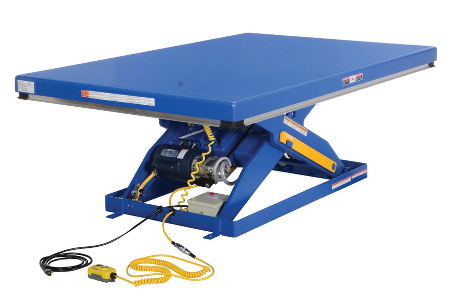 48" x 72" Electric/Hydraulic Scissor Table - 2,000-lbs Capacity
