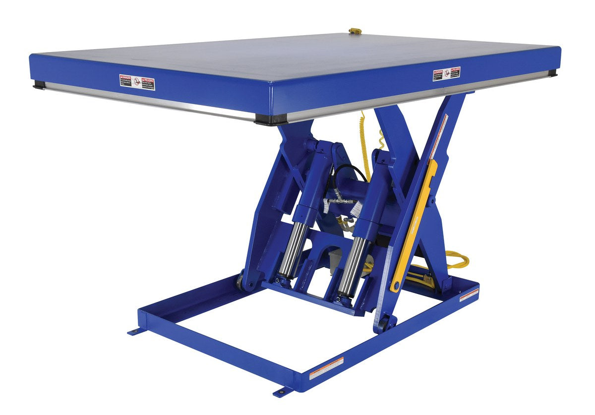 48" x 72" Electric Hydraulic Scissor Lift Table w/ 5,000-lbs Capacity