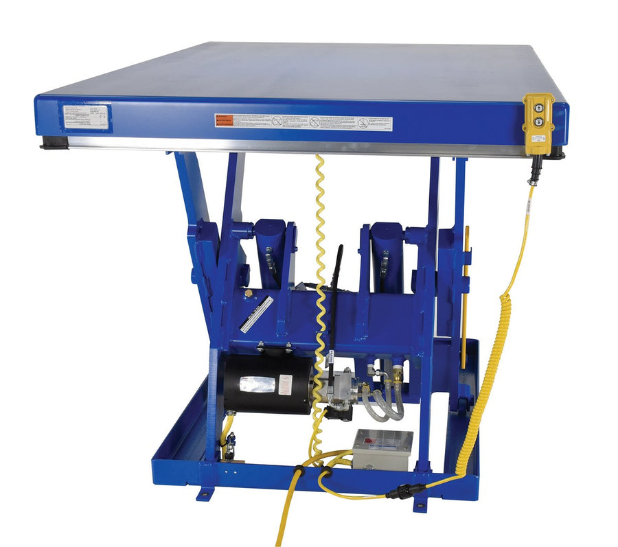48" x 72" Electric Hydraulic Scissor Lift Table w/ 5,000-lbs Capacity