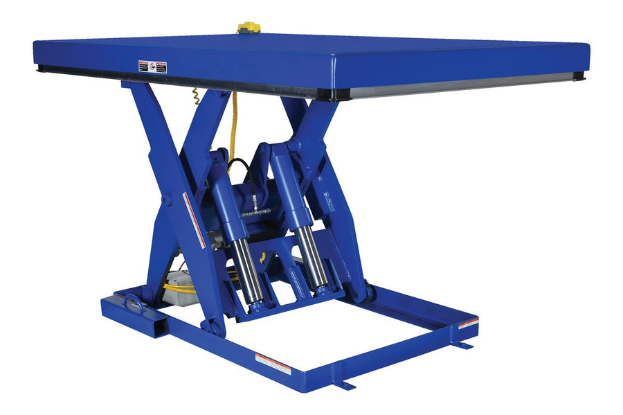 48" x 72" Electric Hydraulic Scissor Lift Table w/ 6,000-lbs Capacity
