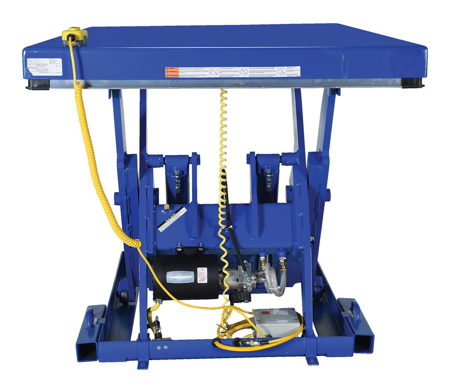 48" x 72" Electric Hydraulic Scissor Lift Table w/ 6,000-lbs Capacity