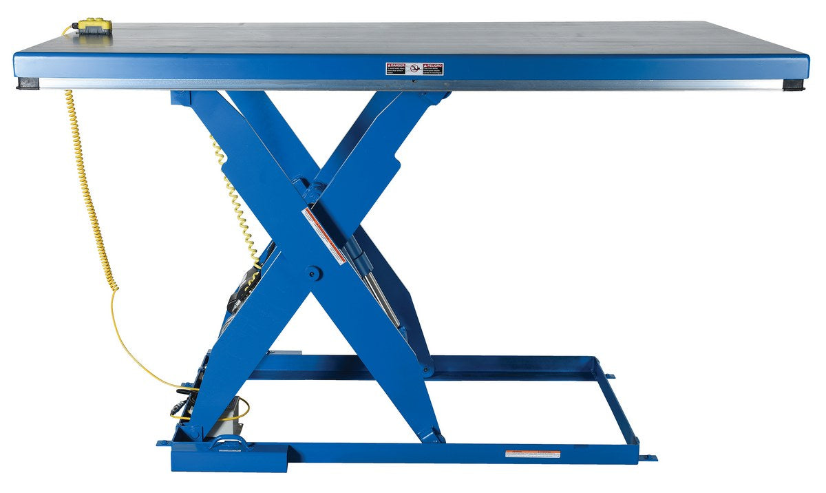 48" x 96" Electric/Hydraulic Scissor Table - 4,000-lbs Capacity
