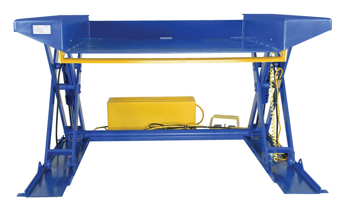 75" x 56" x 8.5" Ground Lift Scissor Table w/ 2,000-lbs Capacity