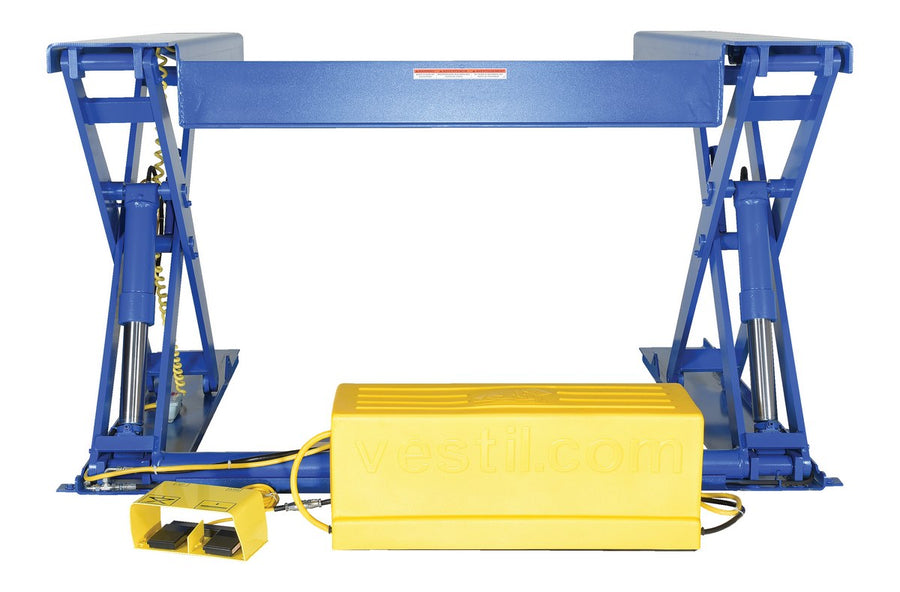 75" x 56" x 8.5" Ground Lift Scissor Table w/ 2,000-lbs Capacity