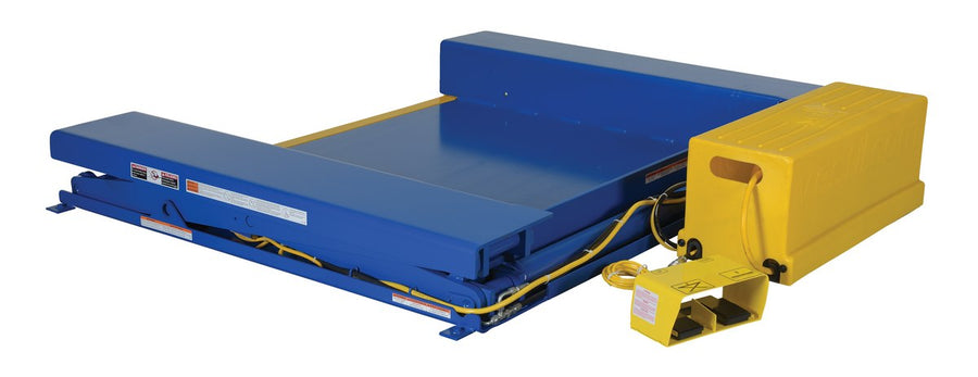 75" x 56" x 8.5" Ground Lift Scissor Table w/ 2,000-lbs Capacity