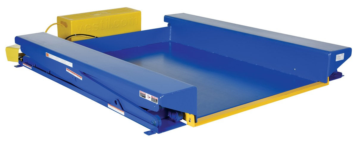 75" x 78" x 10" Ground Lift Scissor Table w/ 4,000-lbs Capacity