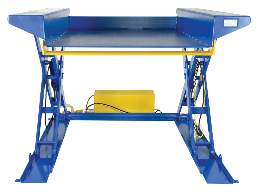 75" x 78" x 10" Ground Lift Scissor Table w/ 4,000-lbs Capacity