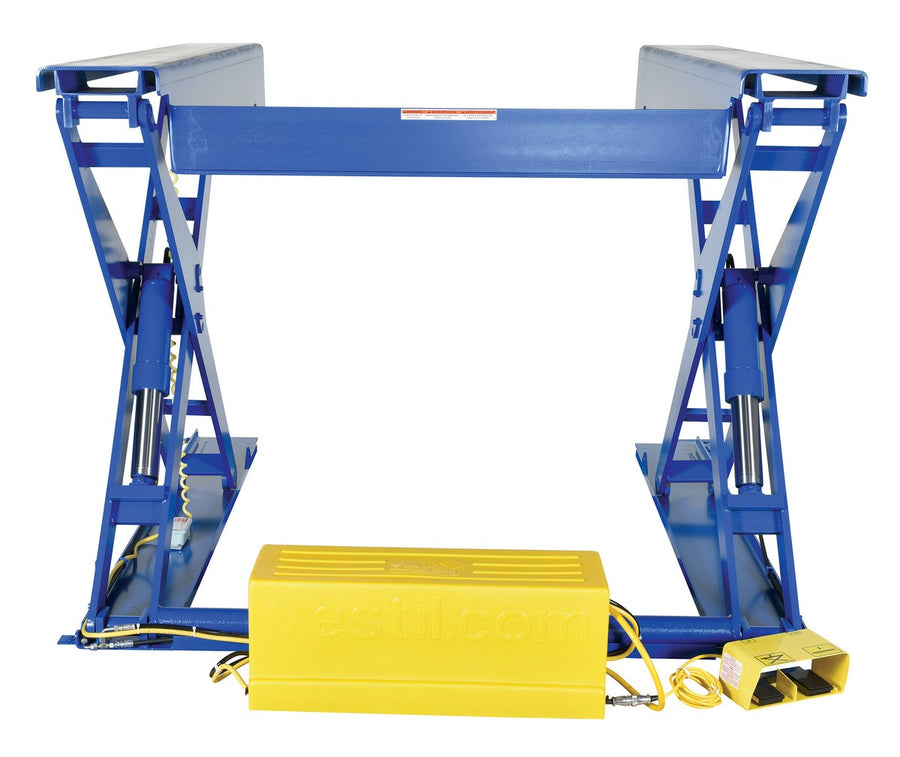 75" x 78" x 10" Ground Lift Scissor Table w/ 4,000-lbs Capacity