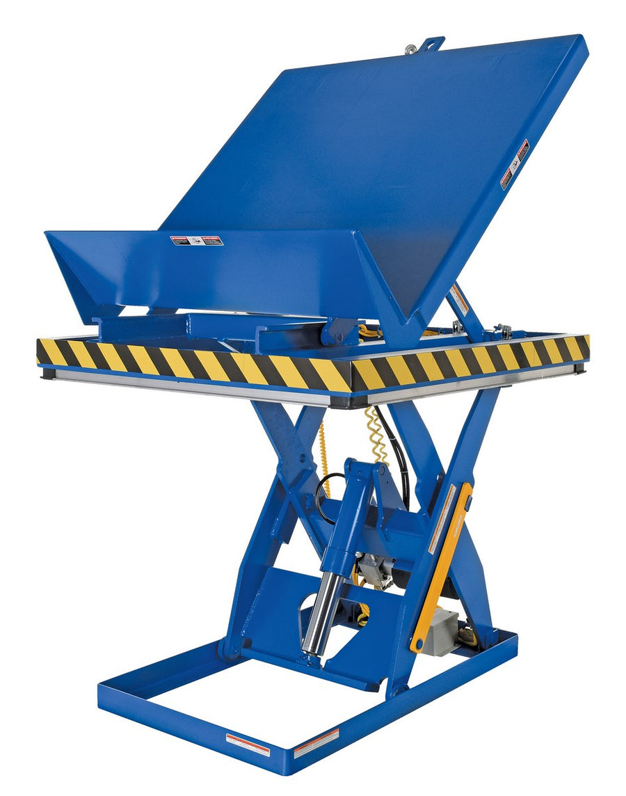 48" x 48" Lift & Tilt Scissor Table w/ 3,000-lbs Capacity