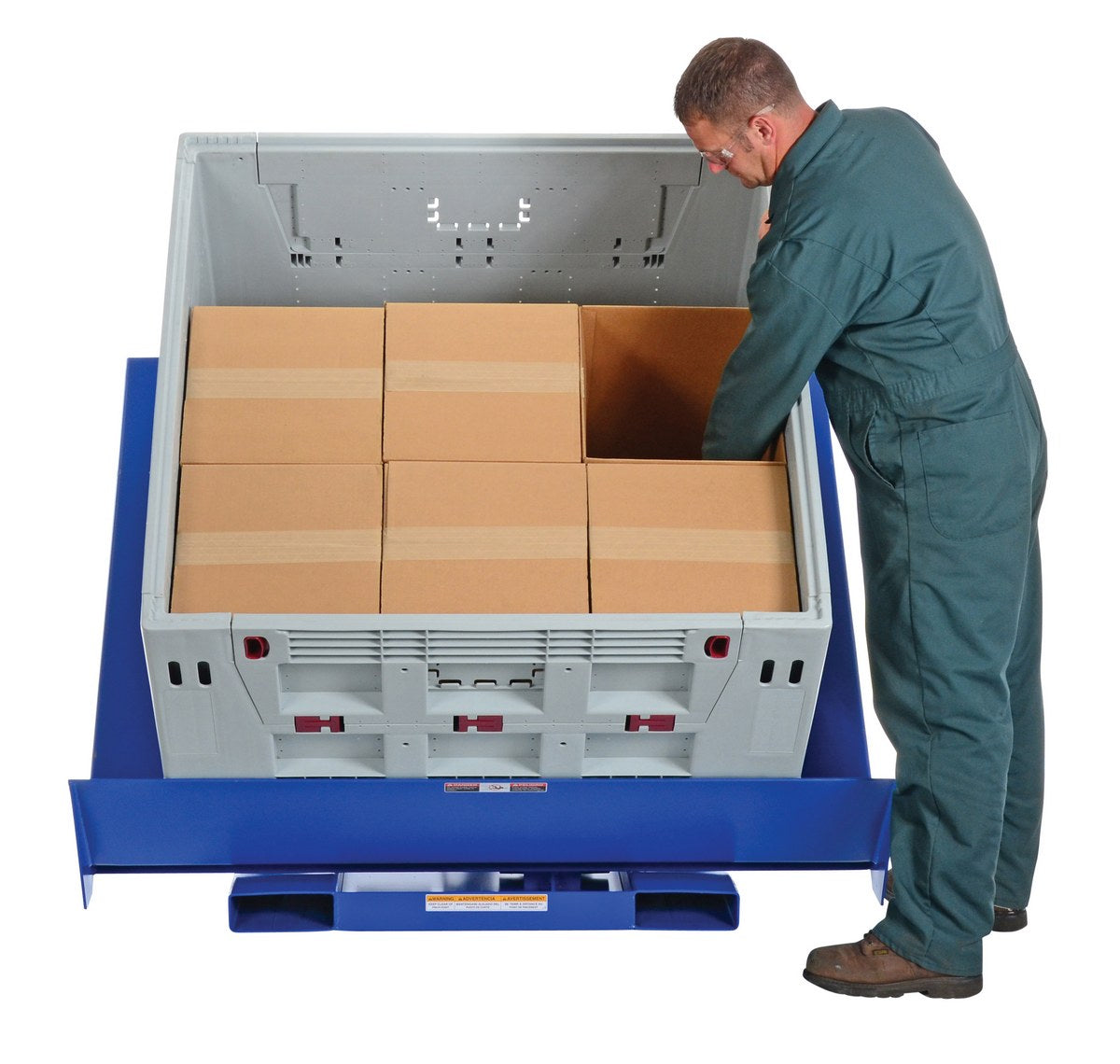60" x 50" Efficiency Master 45 Degree Tilt Table w/ 2,000-lbs Capacity