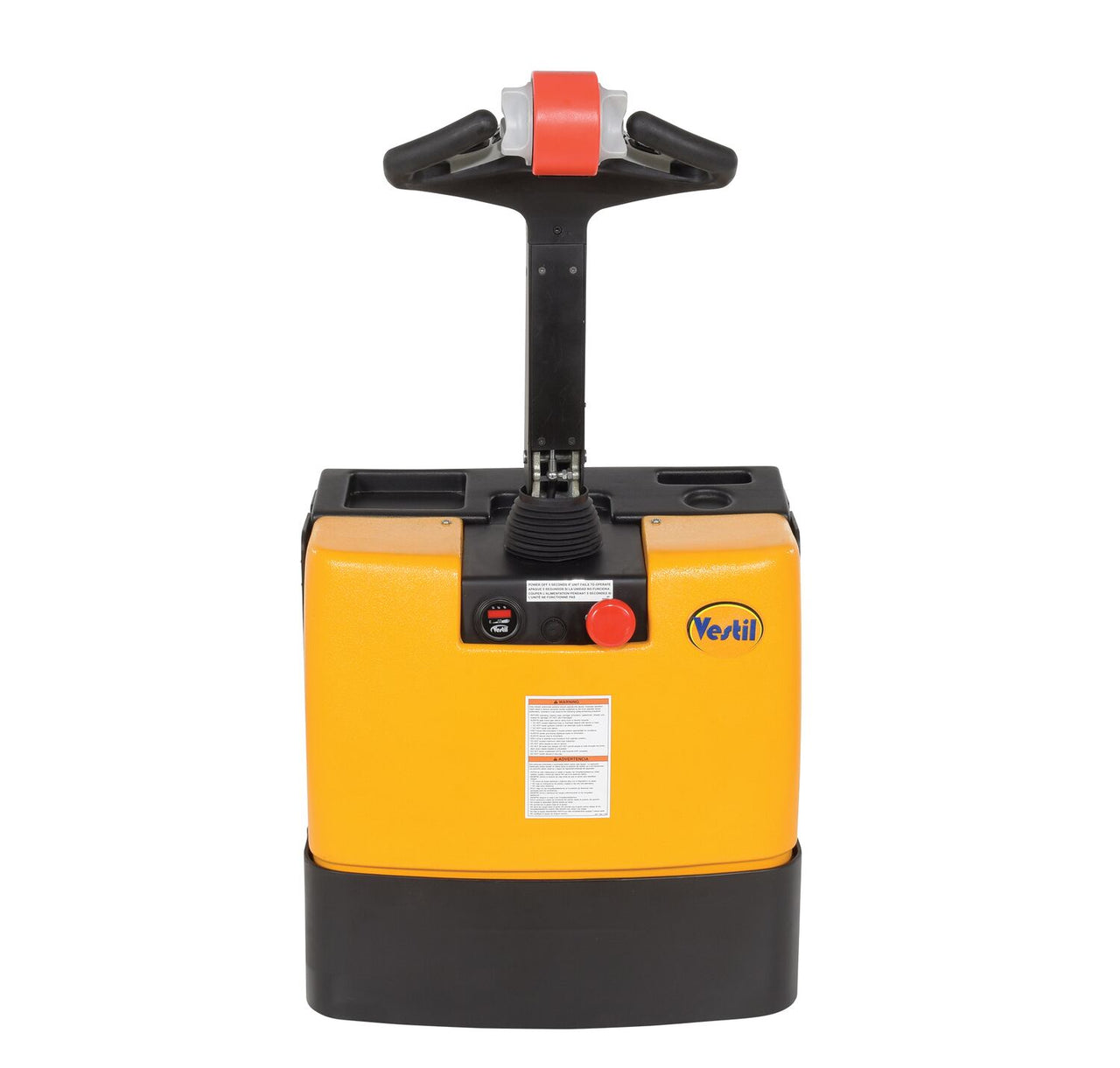 Steel Fully Powered Electric Pallet Truck 20 In. x 47 In. 3,300 Lb. Capacity Black