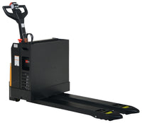 Thumbnail for Steel Fully Powered Electric Pallet Truck 20 In. x 48 In. 4,500 Lb. Capacity Black