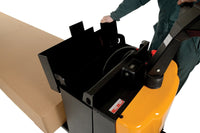 Thumbnail for Steel Electric Pallet Truck with AGM Batteries 27 In. x 96 In. 4500 Lb. Capacity