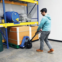 Thumbnail for Steel Electric Pallet Truck Cold Freezer Room 63-7/8 In. x 27 In. x 46 In. 4000 Lb. Capacity Blue