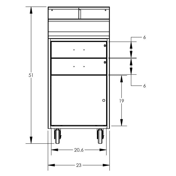 Deluxe Mobile Shop Desk