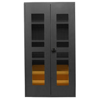 Thumbnail for Access Control Clear-View Cabinet, Half Bins, 36×78″