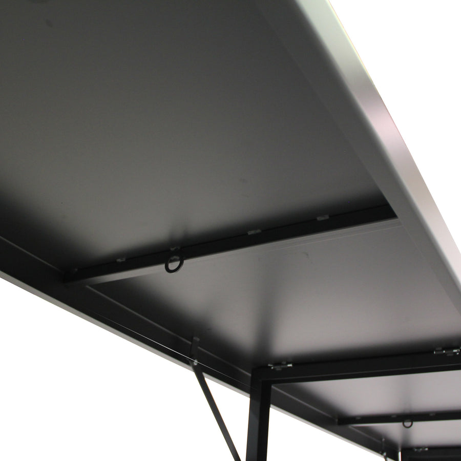 Mobile Adjustable Height Work Table, 120″W x 28″D
