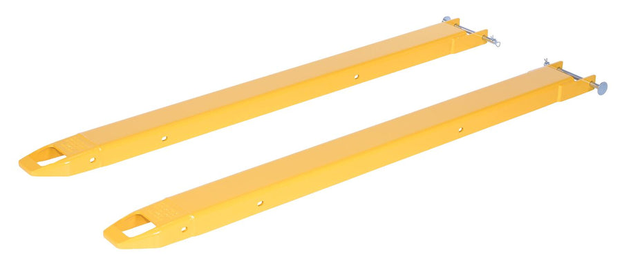 63" Fork Extensions with Manual Pin Lock for 4" Fork Width