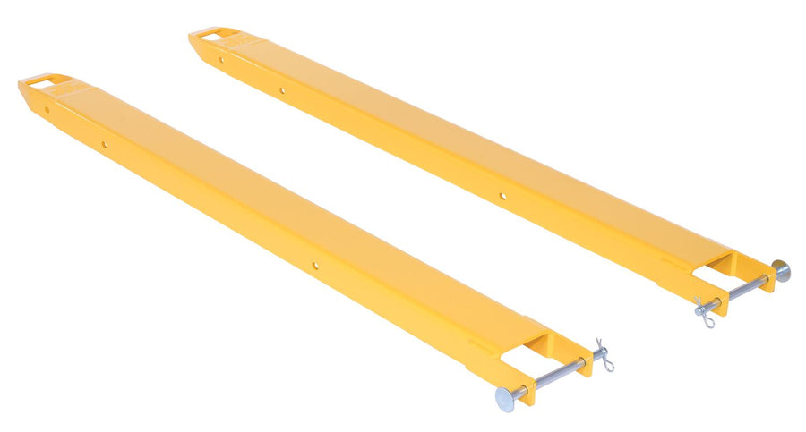 63" Fork Extensions with Manual Pin Lock for 4" Fork Width