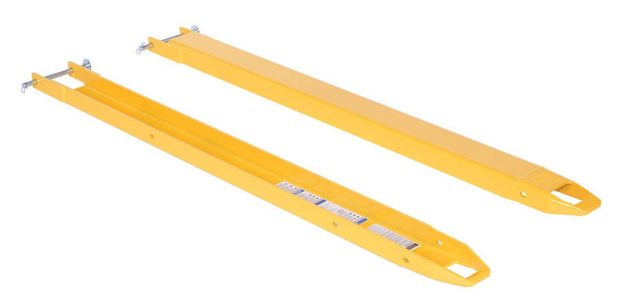 63" Fork Extensions with Manual Pin Lock for 4" Fork Width