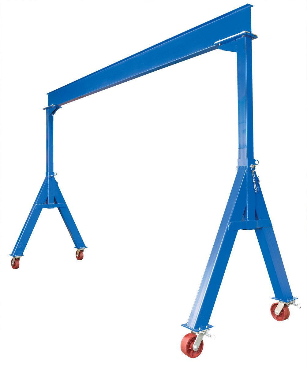 10,000-lbs Capacity Fixed height Steel Gantry Crane - 15'/12' Length/Height