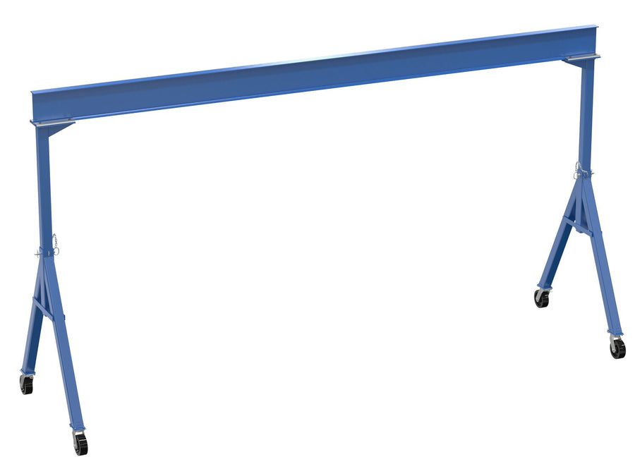 4,000-lbs Capacity Fixed height Steel Gantry Crane - 20'/10' Length/Height