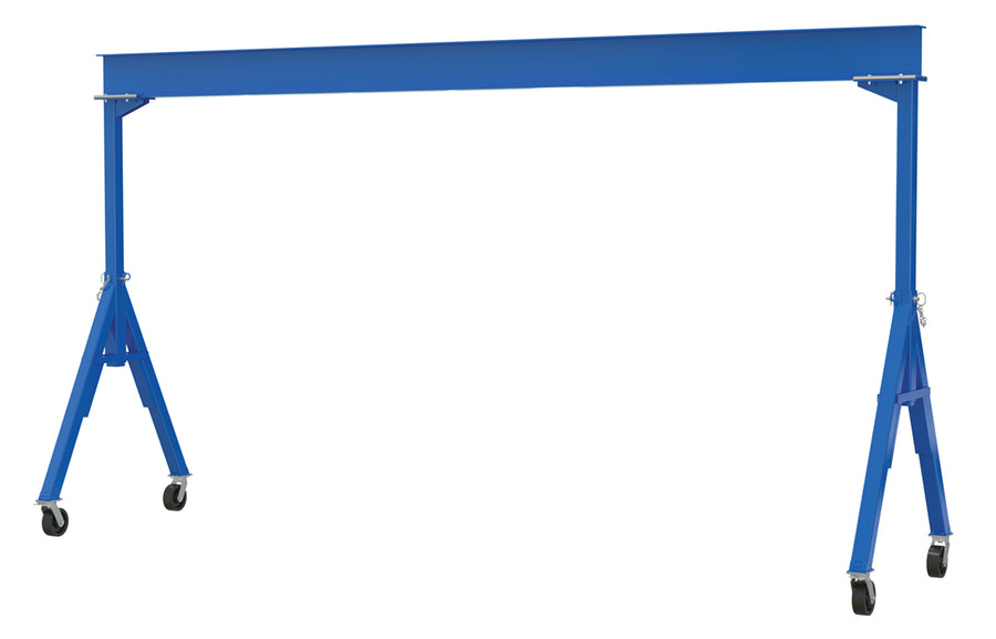 6,000-lbs Capacity Fixed height Steel Gantry Crane - 20'/10' Length/Height