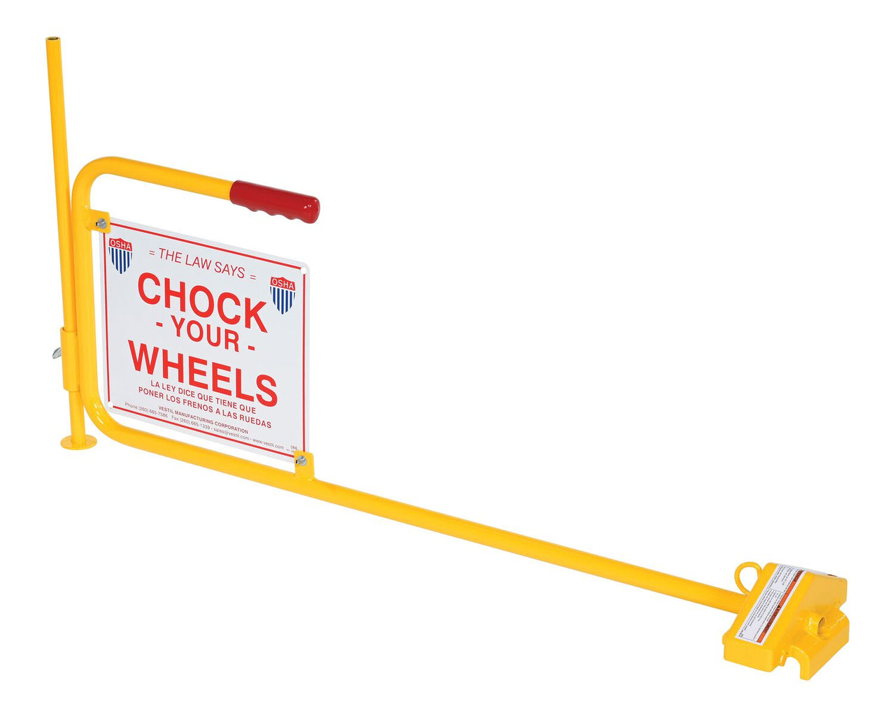 Flag Rail Chock