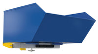Thumbnail for Steel Medium Duty Bump & Dump Hopper 1 Cubic Yard 4,000 Lb. Capacity Blue