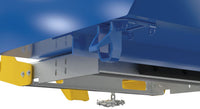 Thumbnail for Steel Medium Duty Bump & Dump Hopper 1-1/2 Cubic Yard 4,000 Lb. Capacity Blue