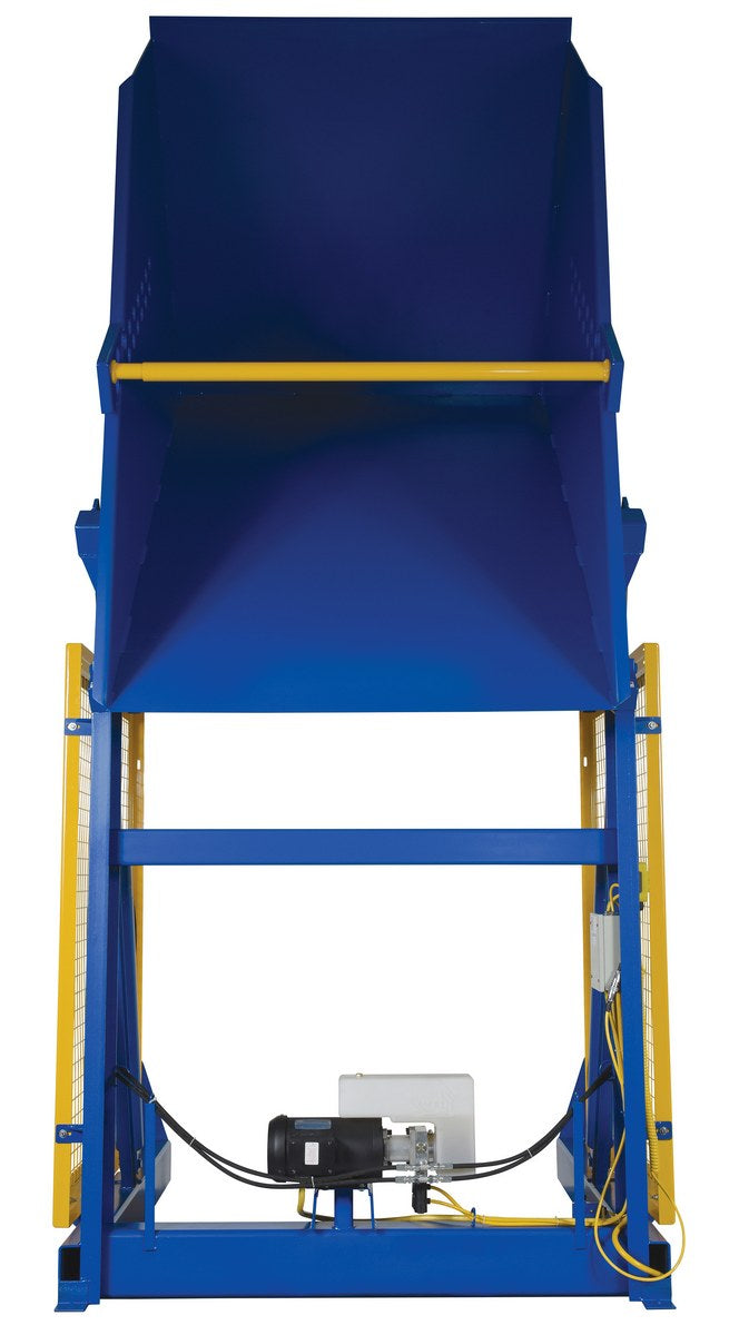 60"H Hydraulic Box Dumper w/ 6,000-lbs Capacity