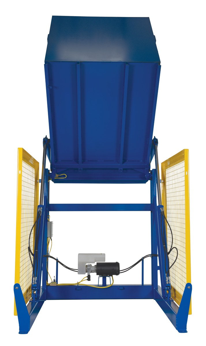 60"H Hydraulic Box Dumper w/ 6,000-lbs Capacity