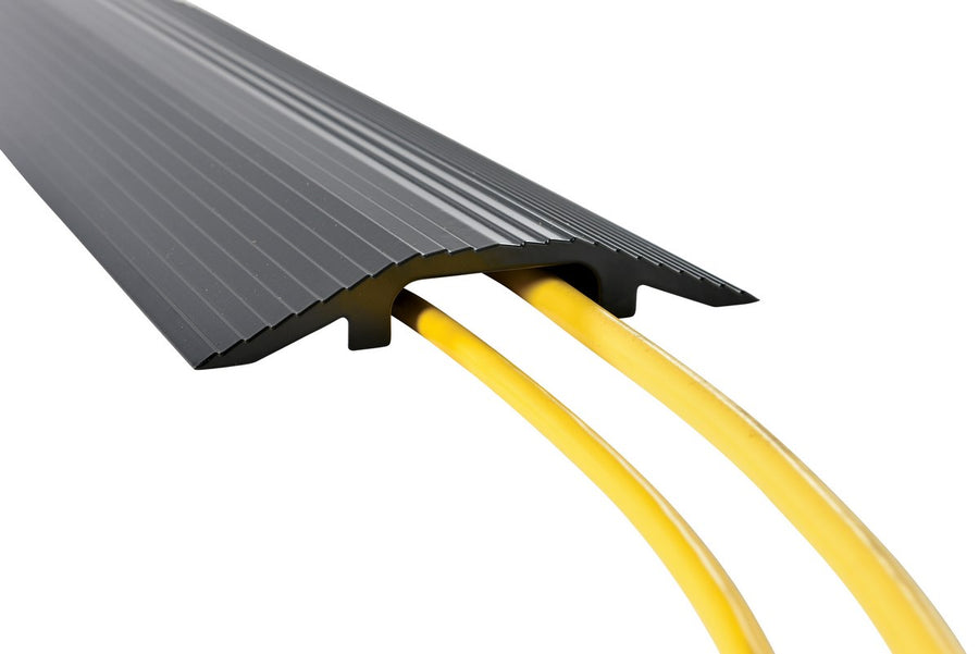 ALUMINUM HOSE/CABLE BRIDGE 24 IN BLACK - Model HCR-24-BK