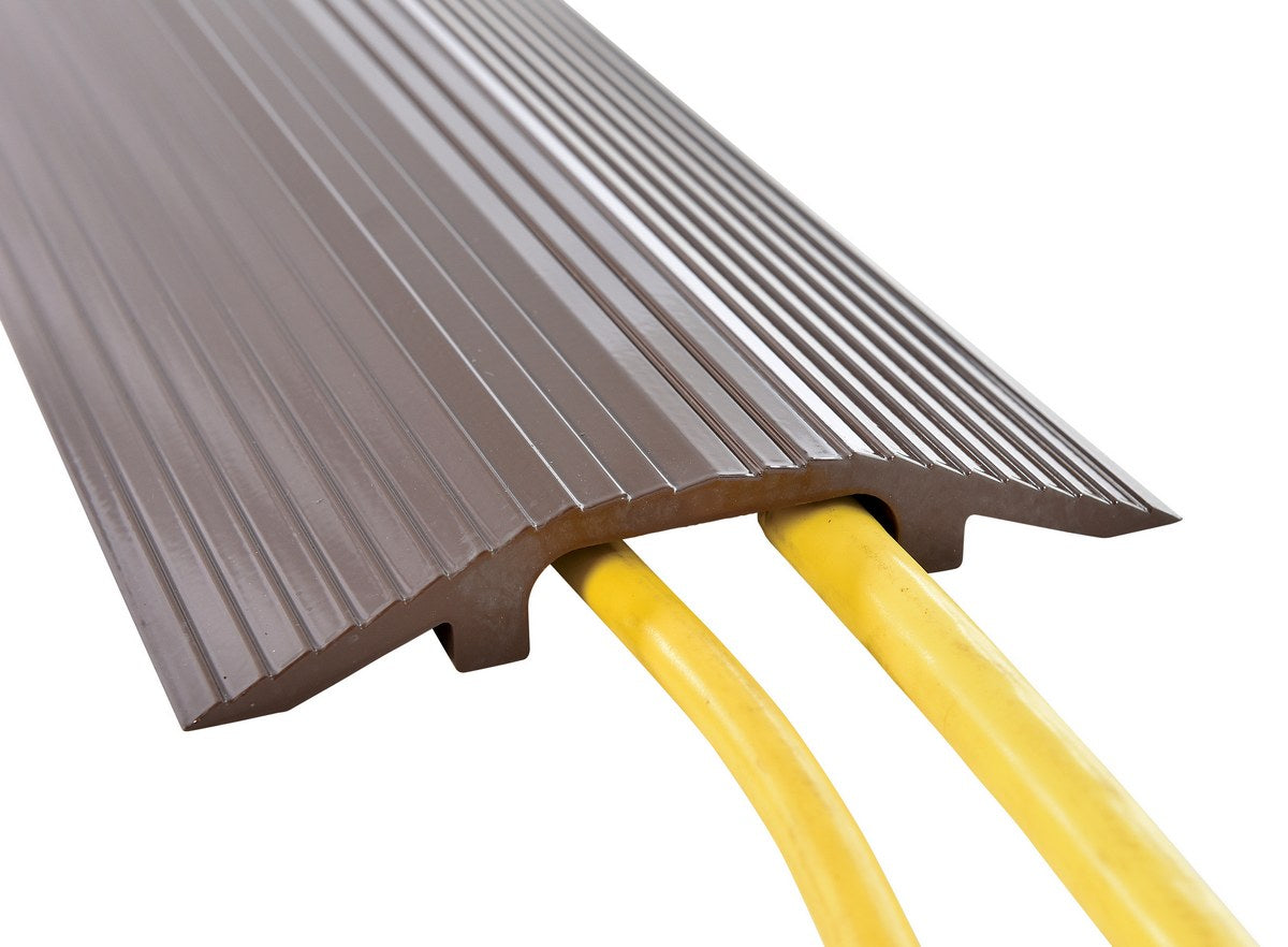 ALUMINUM HOSE/CABLE BRIDGE 24 IN BROWN - Model HCR-24-BRN