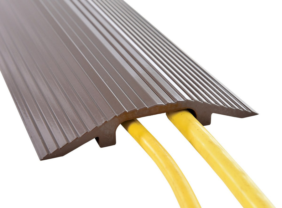 ALUMINUM HOSE/CABLE BRIDGE 24 IN BROWN - Model HCR-24-BRN