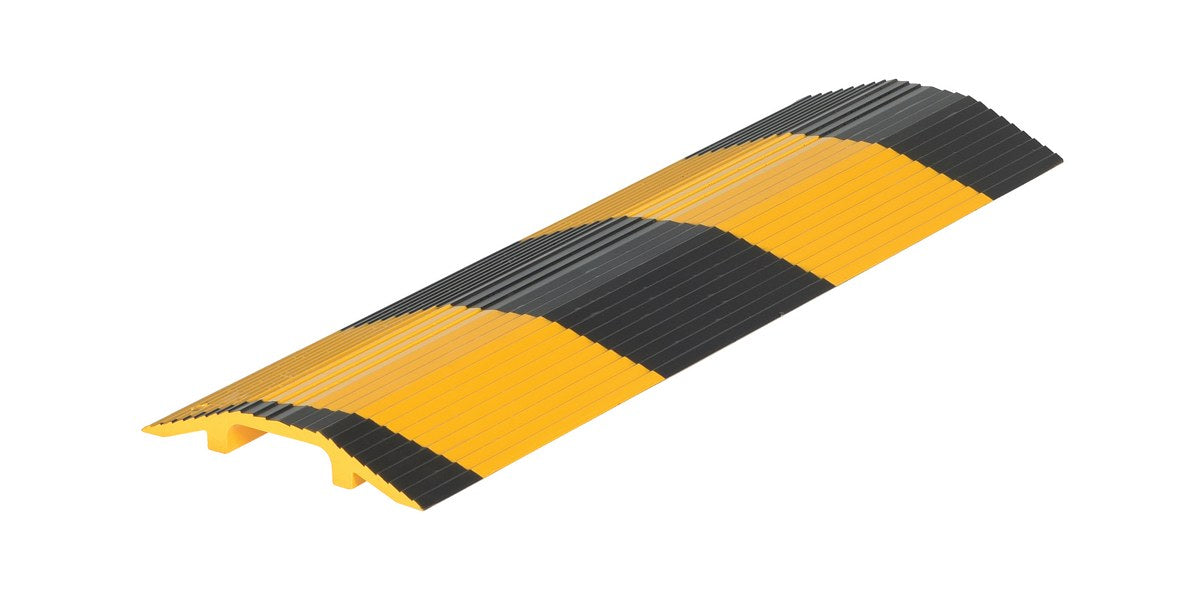 ALUMINUM HOSE/CABLE BRIDGE 24 YEL/BLACK - Model HCR-24-YB