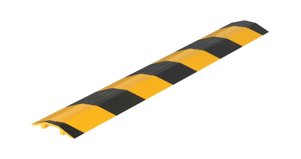 ALUMINUM HOSE/CABLE BRIDGE 48 YEL/BLACK - Model HCR-48-YB