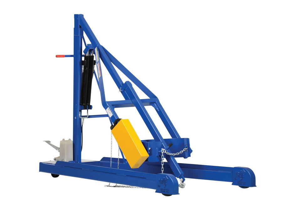 Pull Chain Portable Drum Carrier/Rotator/Boom with 96" Lift Height
