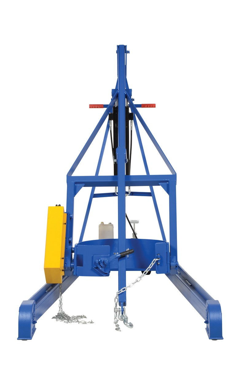 Pull Chain Portable Drum Carrier/Rotator/Boom with 96" Lift Height